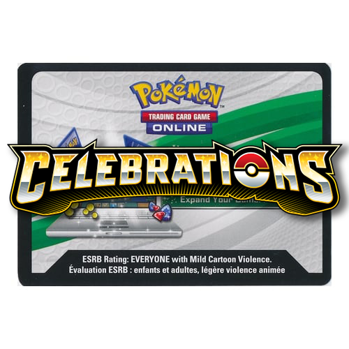 Pokemon Celebrations Online Code