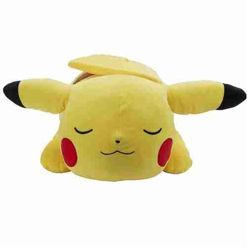 Pokemon - 18 Inch Sleeping Plush Pikachu Front