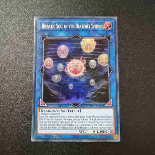 Yu-Gi-Oh! - Hieratic Seal of the Heavenly Spheres - GFTP-EN053 - Ultra Rare - Front