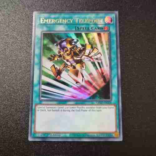 Yu-Gi-Oh! - Emergency Teleport - GFTP-EN109 - Ultra Rare 1st Edition - Front