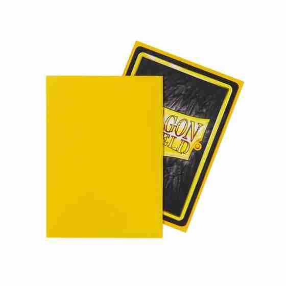 Dragon Shield - Matte Standard Size Sleeves 100pk - Yellow
